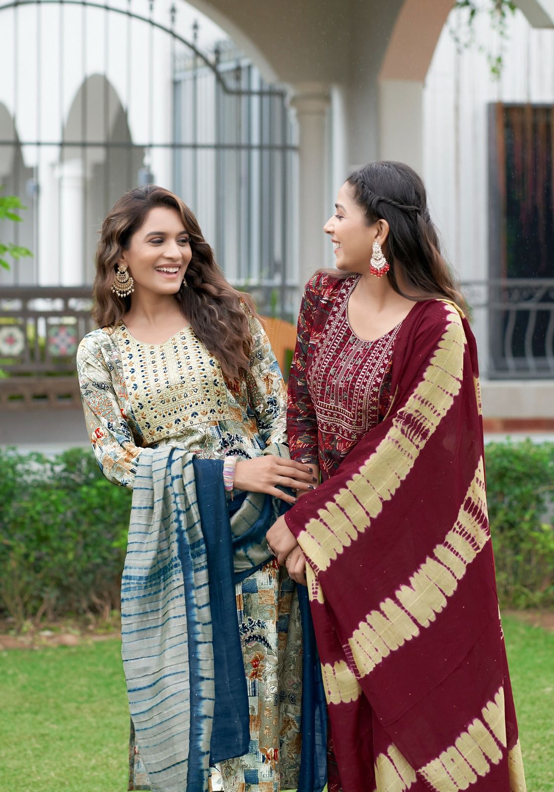 Sabri Vol 2 By Mystic 9 Rayon Printed Embroidery Kurti With Bottom Dupatta Wholesale Price In Surat